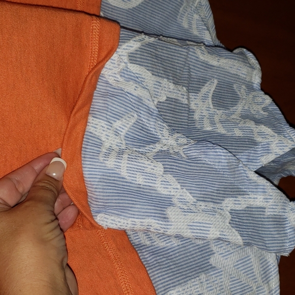 Democracy Combo Nautical Top, Grapefruit, Size: L - Picture 3 of 7